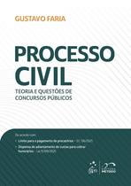 Livro - Processo Civil: Teoria e Questões de Concursos Públicos - 1ª Edição 2026