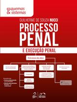 Livro - Processo Penal e Execução Penal - Esquemas & Sistemas - 9ª Edição 2025