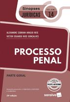 Livro - Processo penal: procedimentos, nulidades e recursos - Coleção Sinopses Jurídicas - Volume 14