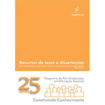 Livro - Programa de pós-graduação em educação especial