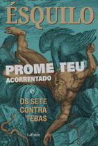 Livro - Prometeu Acorrentado e Os Sete contra Tebas