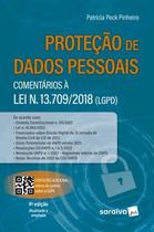 Livro Proteção de Dados Pessoais Comentários À Lei N 13709/2018 LGPD