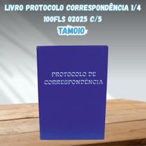 Livro Protocolo Correspondência Tamoio 1/4 100Fls 02025 C/5