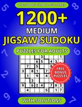 Livro publicado de forma independente com mais de 1200 sudokus jigsaw médios Livro publicado de forma independente com mais de 1200 sudokus jigsaw médios