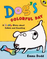 Livro Puffin Books Dog's Colorful Day: Uma história bagunçada Livro Puffin Books Dog's Colorful Day: Uma história bagunçada