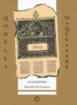Livro - Qohelet/O-Que-Sabe: Eclesiastes Livro - Qohelet/O-Que-Sabe: Eclesiastes