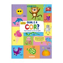 Livro - Qual é a cor? - Vamos aprender as cores em inglês?