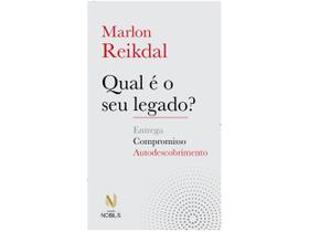 Livro Qual é o seu Legado? Marlon Reikdal