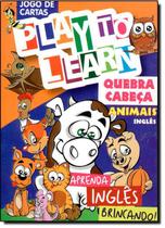 Livro Quebra Cabeça: Animais Inglês - Inglês Brincando - Play To Learn