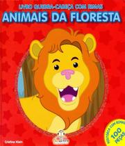 Livro quebra cabeca com rimas animais da floresta - BLU EDITORA