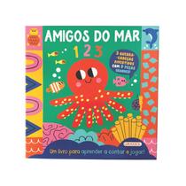 Livro - Quebra-cabeça em ação: Amigos do mar - 1 2 3