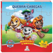 Livro Quebra-Cabeça Grande - Marshall e Amigos Livro Quebra-Cabeça Grande - Marshall e Amigos