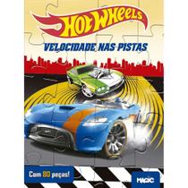 Livro QUEBRA-CABEÇA HOT Wheels 27X20CM 8PGS - Ciranda