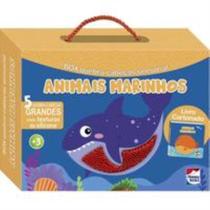 Livro+quebra-cabecas sensoriais: animais marinhos - HAPPY BOOKS