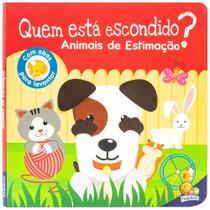 Livro - Quem está escondido? Um Livro com Abas: Animais de Estimação