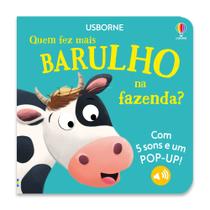 Livro - QUEM FEZ MAIS BARULHO NA FAZENDA?: LIVROS SONOROS COM POP-UP Livro - QUEM FEZ MAIS BARULHO NA FAZENDA?: LIVROS SONOROS COM POP-UP