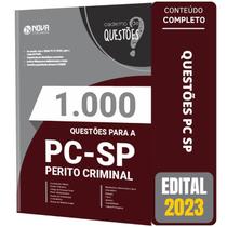 Livro Questões Gabaritadas Pc Sp 2023 - Perito Criminal