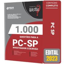 Livro Questões Gabaritadas Pc Sp - Escrivão E Investigador