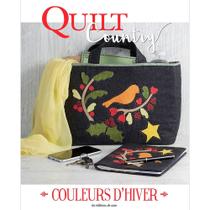 Livro Quilt Country - Couleurs D'Hiver nº 63 (Quilt Country - Cores de Inverno nº 63)