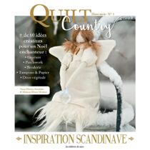 Livro Quilt Country - Inspiration Scandinave nº 01 (Quilt Country - Inspiração Escandinava nº 01)