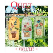 Livro Quilt Country - Vive L'été nº 57 (Quilty Country - Viva o Verão nº 57)