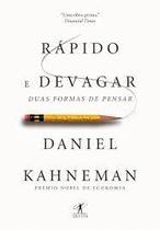 Livro Rápido e Devagar Duas Formas de Pensar Daniel Kahneman