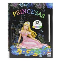 Livro - Raspar e Colorir: Princesas