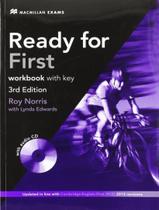 Livro - Ready For First Wb With Key + Audio Cd - 3Rd Ed