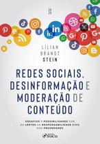 Livro - Redes Sociais, Desinformação e Moderação de Conteúdo - 1ª Ed - 2025