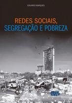 Livro - Redes sociais, segregação e pobreza