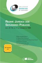 Livro - Regime jurídico dos servidores públicos: 16º edição de 2011