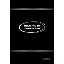 Livro Registro de Empregado 100 Folhas 33cm X 22,5cm X 1cm Preto Livro Registro de Empregado 100 Folhas 33cm X 22,5cm X 1cm Preto