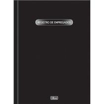 Livro Registro de Empregados Capa Dura 50 Folhas 218X319MM Pacote com 10