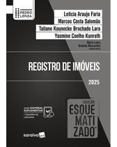 Livro - Registro de Imóveis - Coleção Esquematizado - 1ª Edição 2025 Livro - Registro de Imóveis - Coleção Esquematizado - 1ª Edição 2025