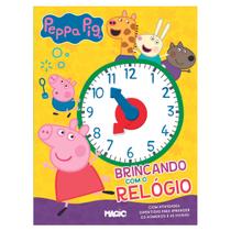 Livro Relógio Peppa Pig - Brincando com o Relógio - Magic