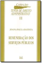 Livro - Remuneração de serviços públicos - 1 ed./2005