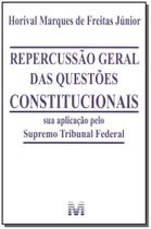 Livro - Repercussão geral das questões constitucionais - 1 ed./2015