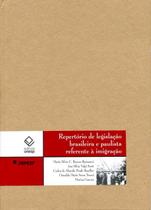 Livro - Repertório de legislação brasileira e paulista referente à imigração