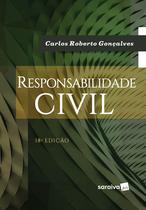 Livro - Responsabilidade civil - 18ª edição de 2019