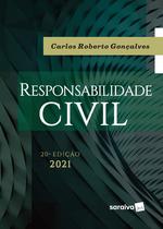 Livro - Responsabilidade Civil - 20ª Edição 2021