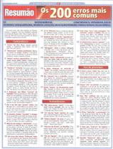 Livro - Resumao - Os 200 Erros Mais Comuns