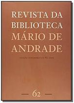 Livro - Revista Da Biblioteca-Mario De Andrade N.62