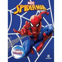 Livro Revista Ler e Colorir Marvel - Homem Aranha 02