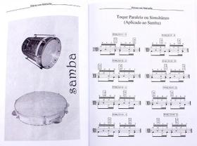 Livro Ritmo em Melodia 2ª Edição com estudos sobre ritmos brasileiros Samba, Baião, Ijexá, etc