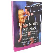 Livro Romance Harlequin 2 Histórias - Uma Noite Apenas Livro Romance Harlequin 2 Histórias - Uma Noite Apenas