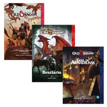 Livro RPG Old Dragon Básico + Bestiário + Guia de Armadilhas