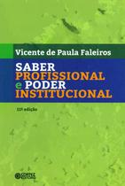 Livro - Saber profissional e poder institucional