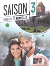 Livro - Saison 3 (b1) - livre eleve + dvd-rom