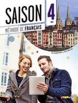 Livro - Saison 4 (b2) - livre eleve + dvd-rom