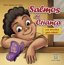 Livro - Salmos de criança, para colorir